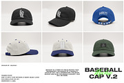 Baseball Cap V.2 - Mockup, a Hat Mockup by DaldSgh (Thumbnail 1 of 9)