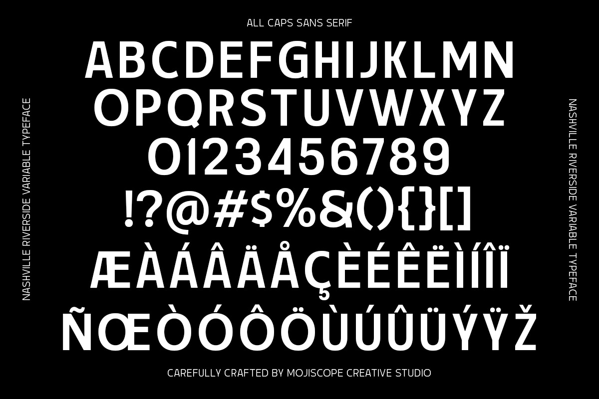 MCO - Nashville Riverside, a Sans Serif Font by Mojiscope Studio (Photo 11 of 11)