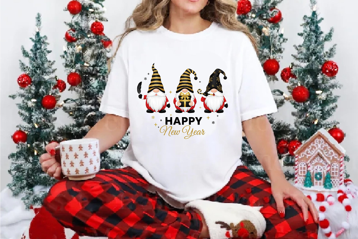 Christmas Gnomes PNG, an Illustration by DreamArtGraphic (Photo 5 of 5)