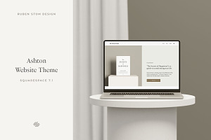 Ashton Squarespace 7.1 Website Theme