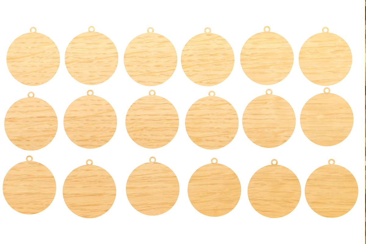 Christmas Animal Ornaments Laser Cut, an Object Graphic by DreamCafeArt (Photo 8 of 8)