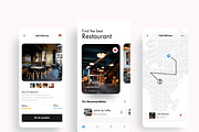 Restaurant Finder App Concept, an App Template by muneezahussain (Thumbnail 2 of 2)