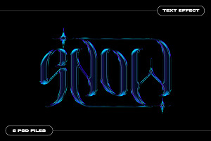 Chrome Text Effect 02, a Layer Style Add-On by saintricchi