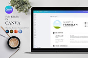 Resume Template Word, Canva, a Resume Template by Orcshape Studio (Thumbnail 5 of 5)