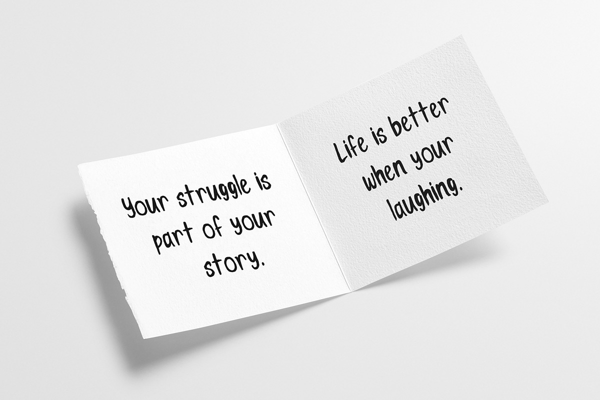 Hanma Brush Font preview 3