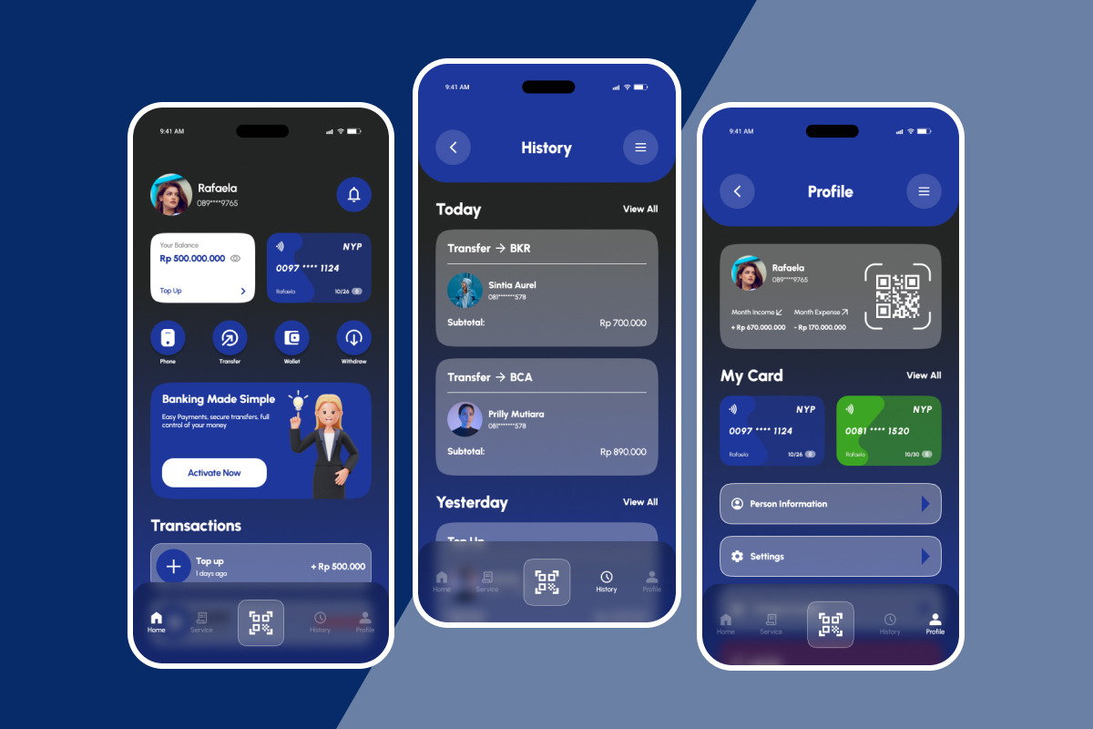Nyimpen - Mobile Wallet UI Kit preview 4
