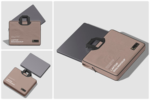 Laptop Bag Mockup, a Wearable Device Mockup by Unerispace
