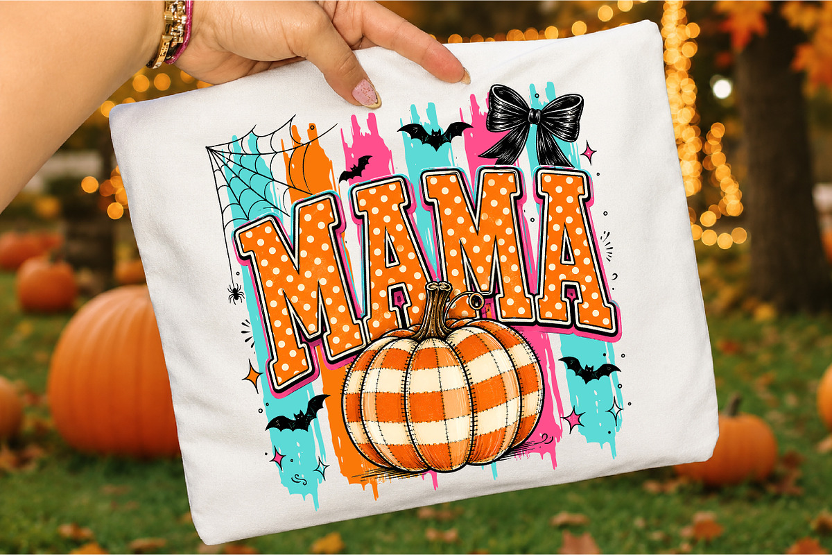 Halloween Mama PNG,Retro, an Object Illustration by Libby Wishes (Photo 3 of 3)