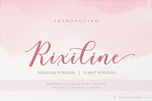 Rixiline Script