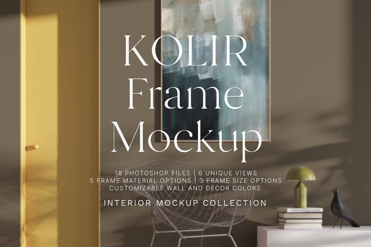 KOLIR: Interior Mockup Collection, a Household Mockup by harno.mockup (Photo 1 of 23)