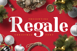 Regale Font, a Serif Font by Runsell Studio