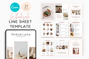 Line Sheet Wholesale Canva Template, a Magazine Template by Hellohastore (Thumbnail 1 of 10)