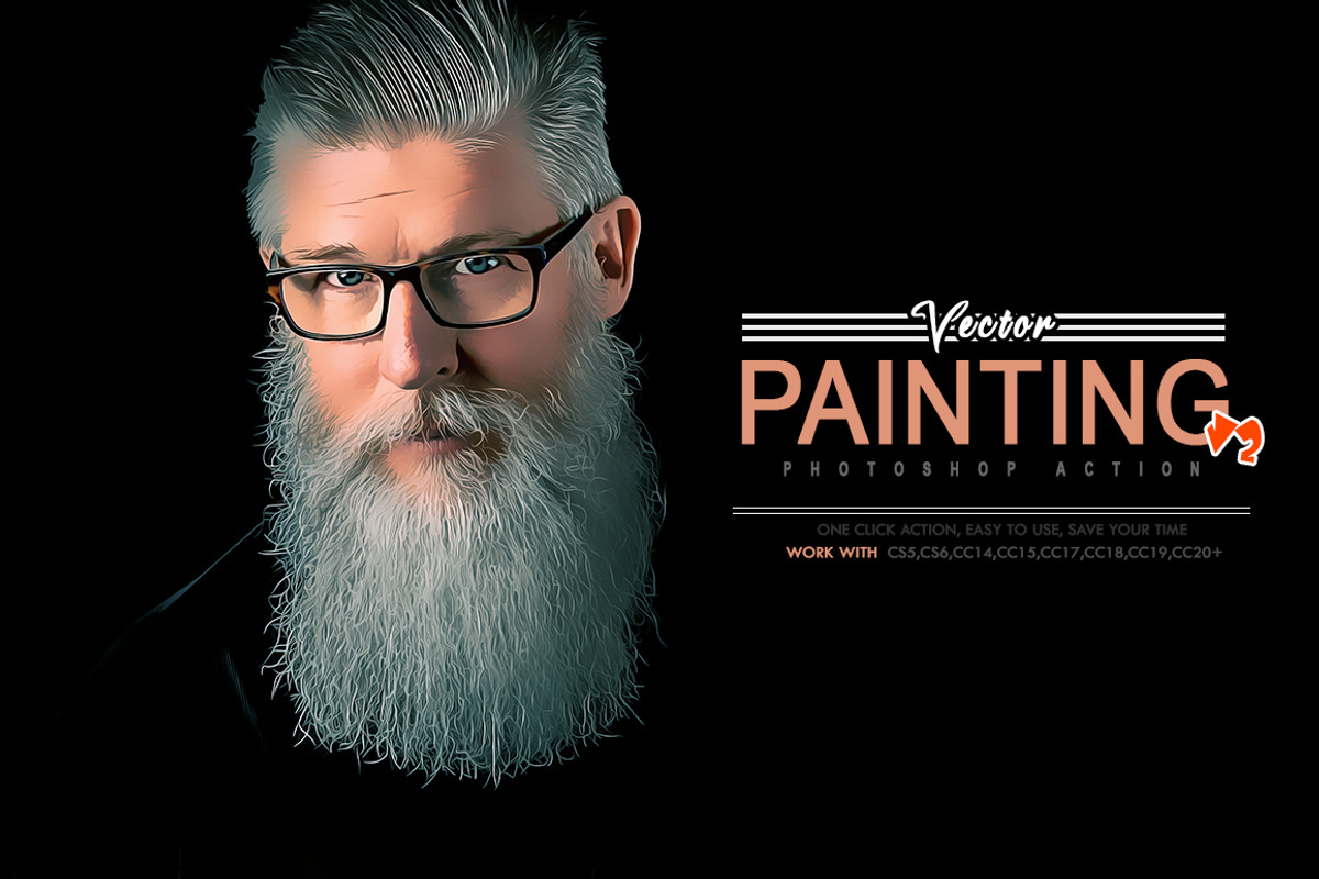 83%SALE! Mixed Oil Painting  Actions, an Action Add-On by Jacpot007 (Photo 11 of 54)