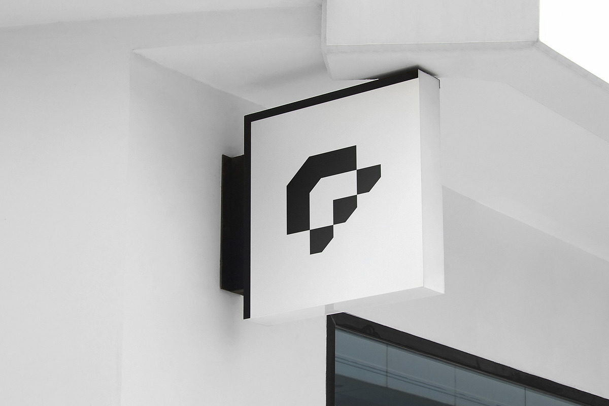 Logo Mockup Modern Sign Facade, an Advertising Mockup by Asylab (Photo 3 of 5)