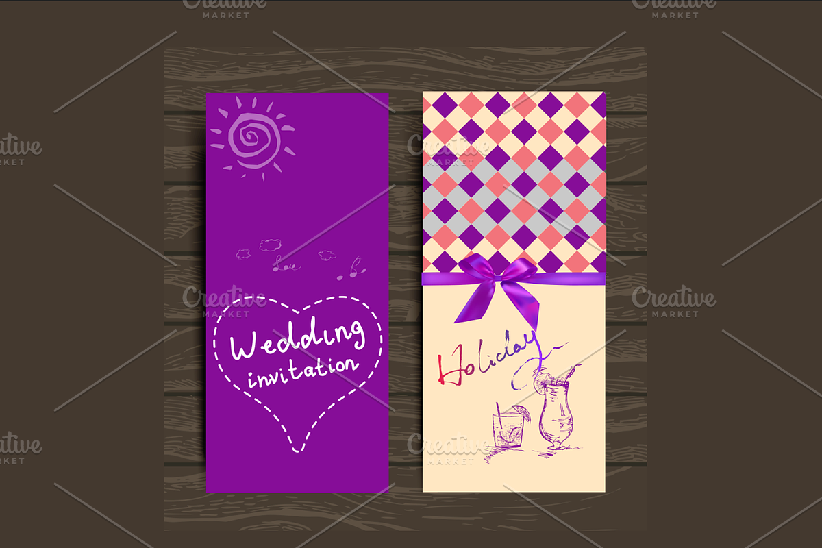Elegant Wedding Cards suits, an Invitation Template by mollyli.ai (Photo 5 of 5)