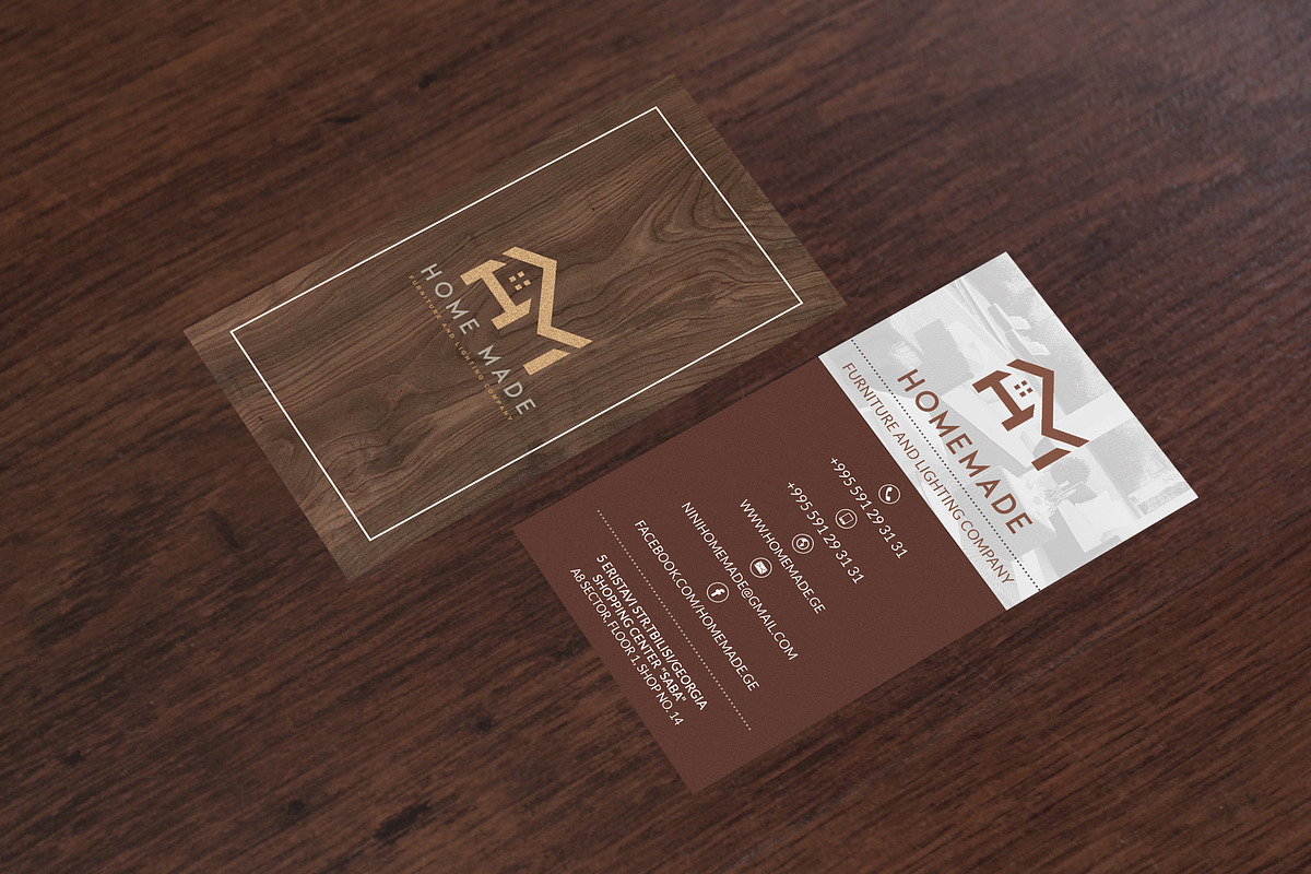 Wooden Business Card, a Business Card Template by Nikolozgraphic (Photo 5 of 7)