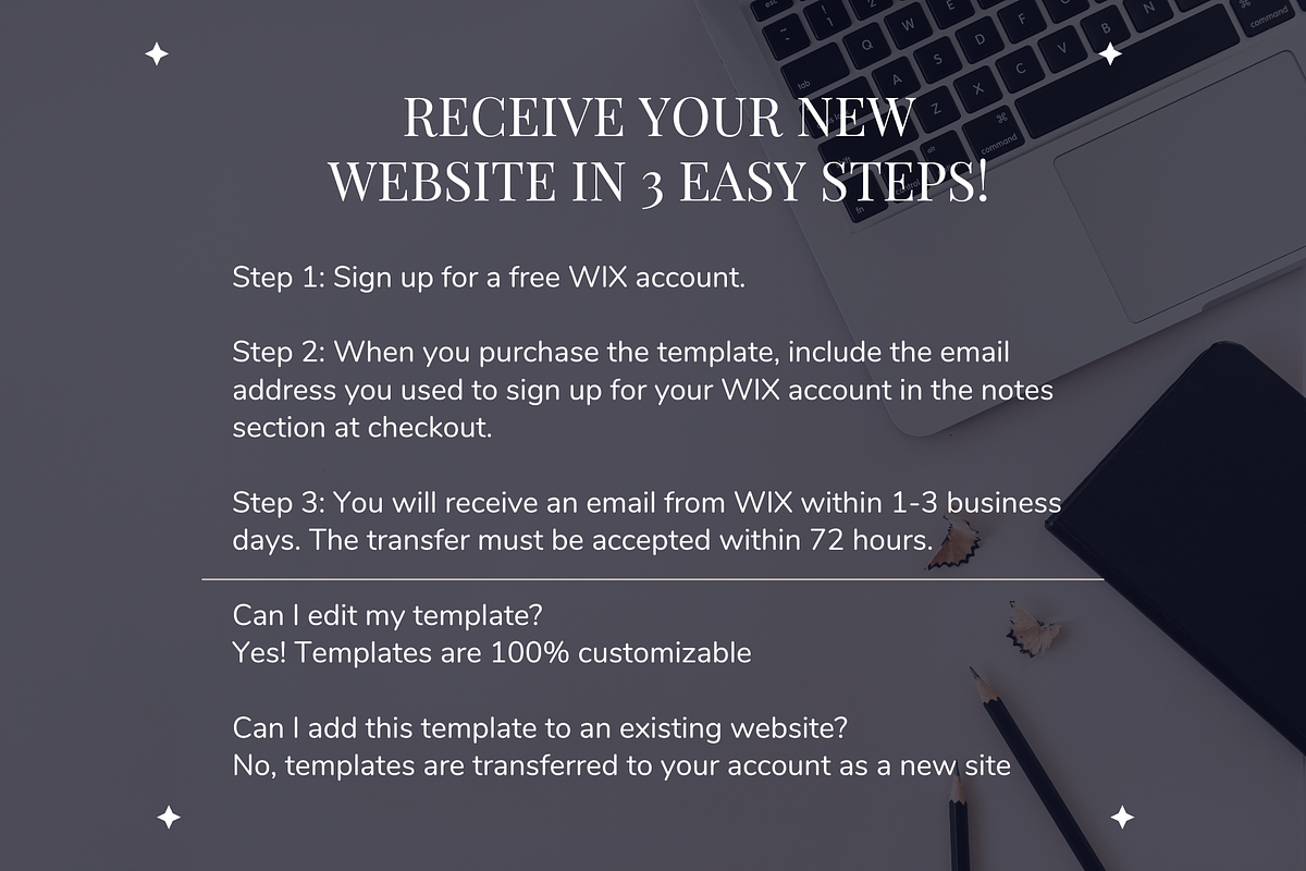 WIX Website Template for Consultants, a Wix Template by CreatedbyVision LLC (Photo 10 of 10)