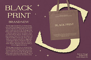 Belinzie Rough, a Serif Font by Craft Supply Co. (Thumbnail 6 of 8)