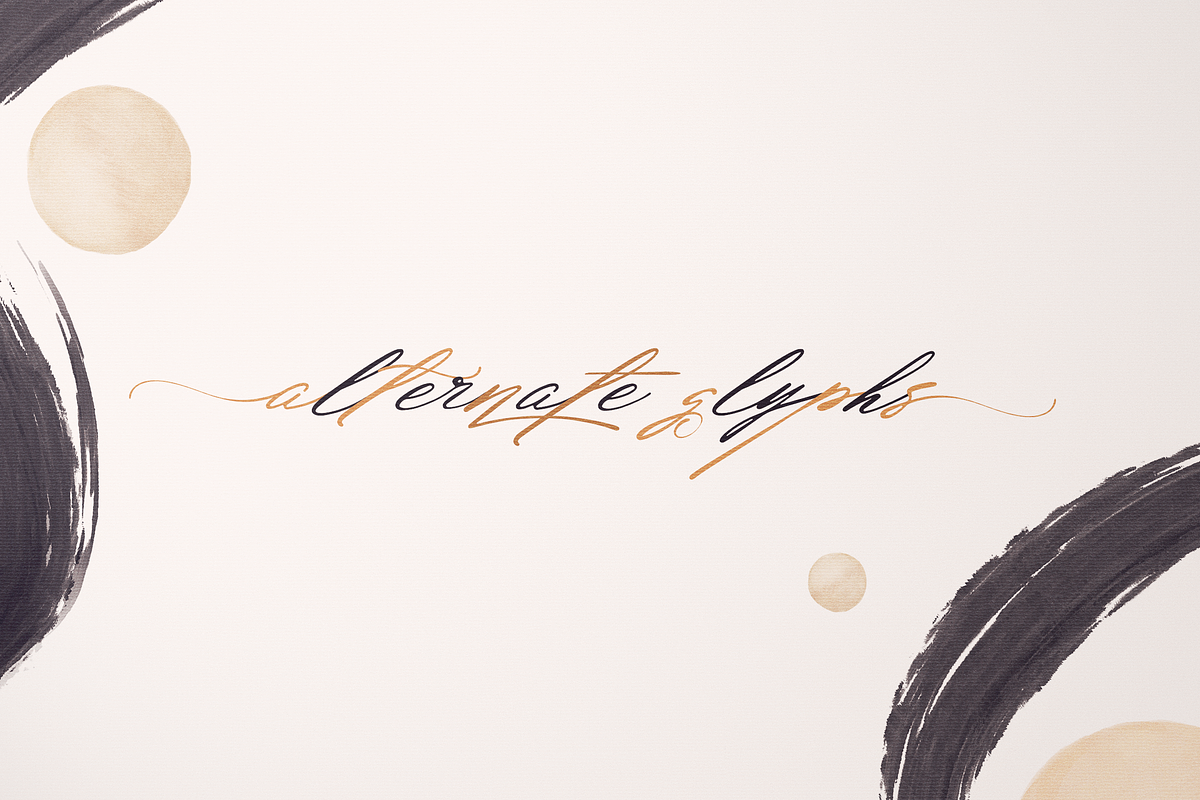Radian Horizon Handwritten Script, a Script Font by VP Fonts (Photo 13 of 18)