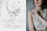 Beloved Gray // Fine art Calligraphy, a Script Font by PeachCreme (Thumbnail 6 of 12)