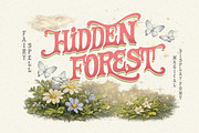 Fairy Spell Magical Display Font, a Handwritten Font by Letterhend Studio (Thumbnail 2 of 13)