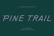 Pine Trail | Vintage Inspired Font