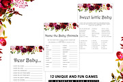 Printable Baby Shower Games, a Graphic by Wow Designs (Thumbnail 3 of 5)