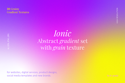 20 Ionic Gradients Set. Vol 2