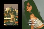 Retro Golden Poster Effect, a Layer Style Add-On by Design Squad (Thumbnail 1 of 4)