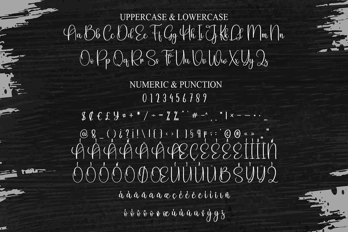 Brush Black | Script Font, a Handwritten Font by Scratchones (Photo 7 of 9)