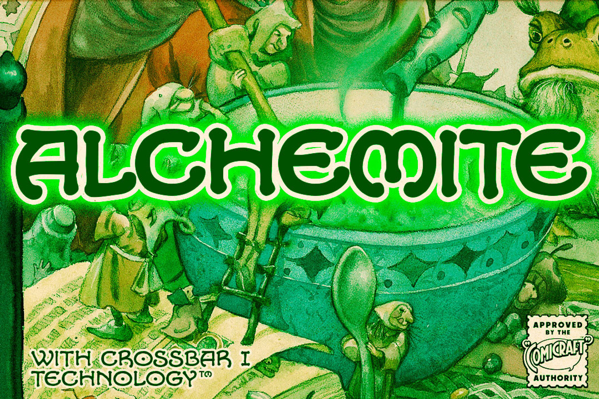 Alchemite - fantasy wizard font