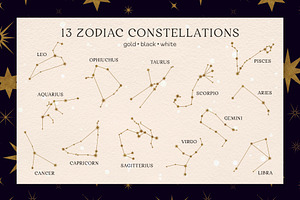 Celestial Christmas - 13 Zodiacs