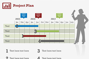 Project Plan 5 PowerPoint Template