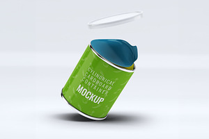 Cylindrical Container Mock-Up