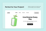 Solar Energy Smart Home 3D Icons, an Object Illustration by twinstd (Thumbnail 5 of 6)