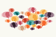 Bubble Faces Vector Set, an Illustration by Stafeeva (Thumbnail 4 of 9)