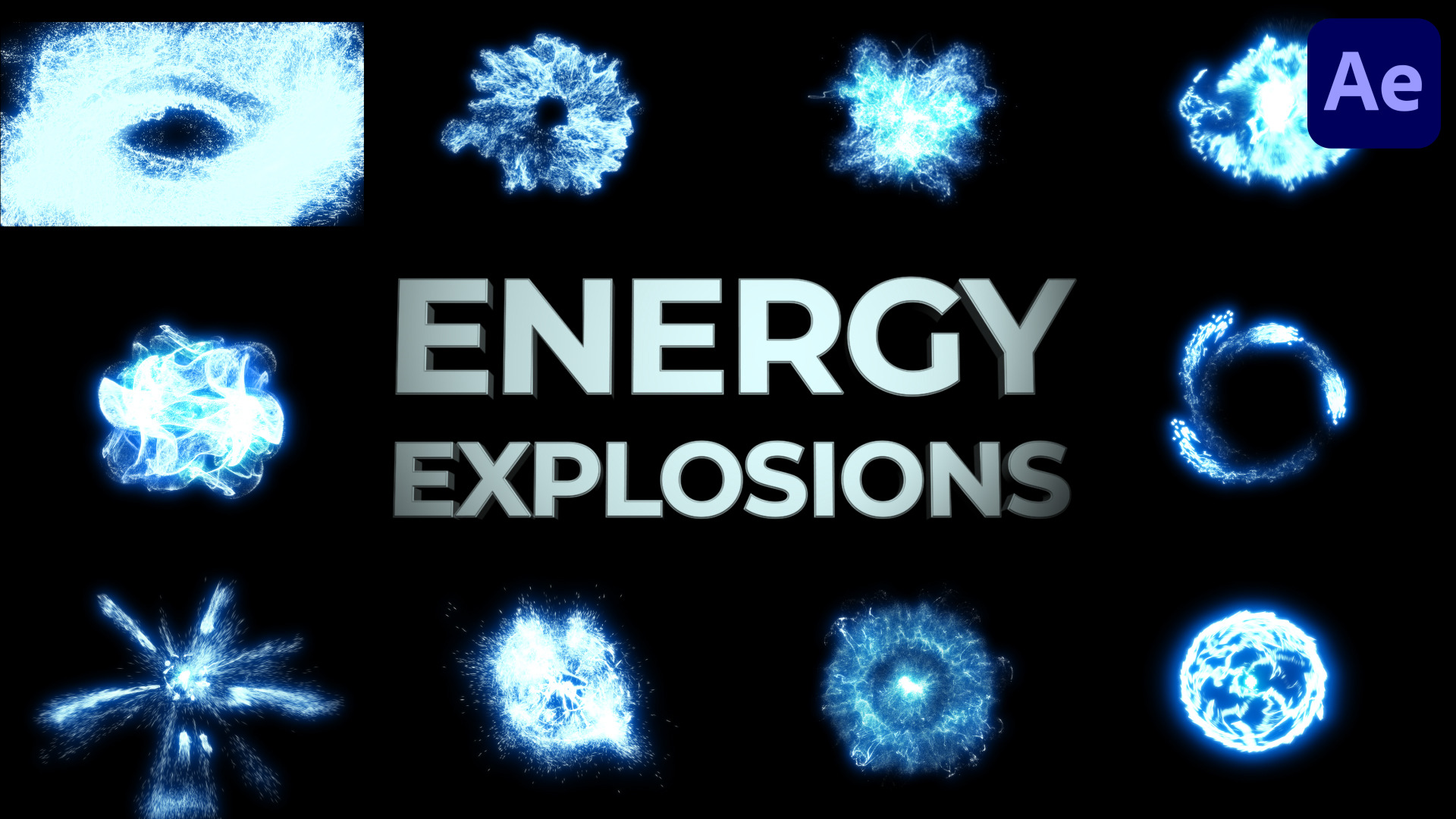 Energy Explosions FX for After Effects