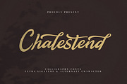 Chalestend, a Script Font by Goresan Studio (Thumbnail 1 of 15)