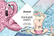 Summer Basic Papers, a Pattern Graphic by Phantasia Design (Thumbnail 1 of 5)