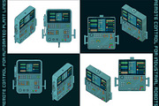 Automated plant line remote controls, a Technology Illustration by Blacklight (Thumbnail 1 of 4)