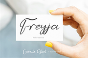 Camille Glint - Handwritten, a Handwritten Font by Indotype Foundry (Thumbnail 7 of 10)