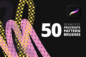 50 Procreate Pattern Brushes