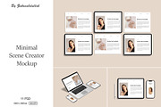 Minimal Scene Creator Mockup, a Pens & Pencil Mockup by zuhraabdullah (Thumbnail 1 of 12)