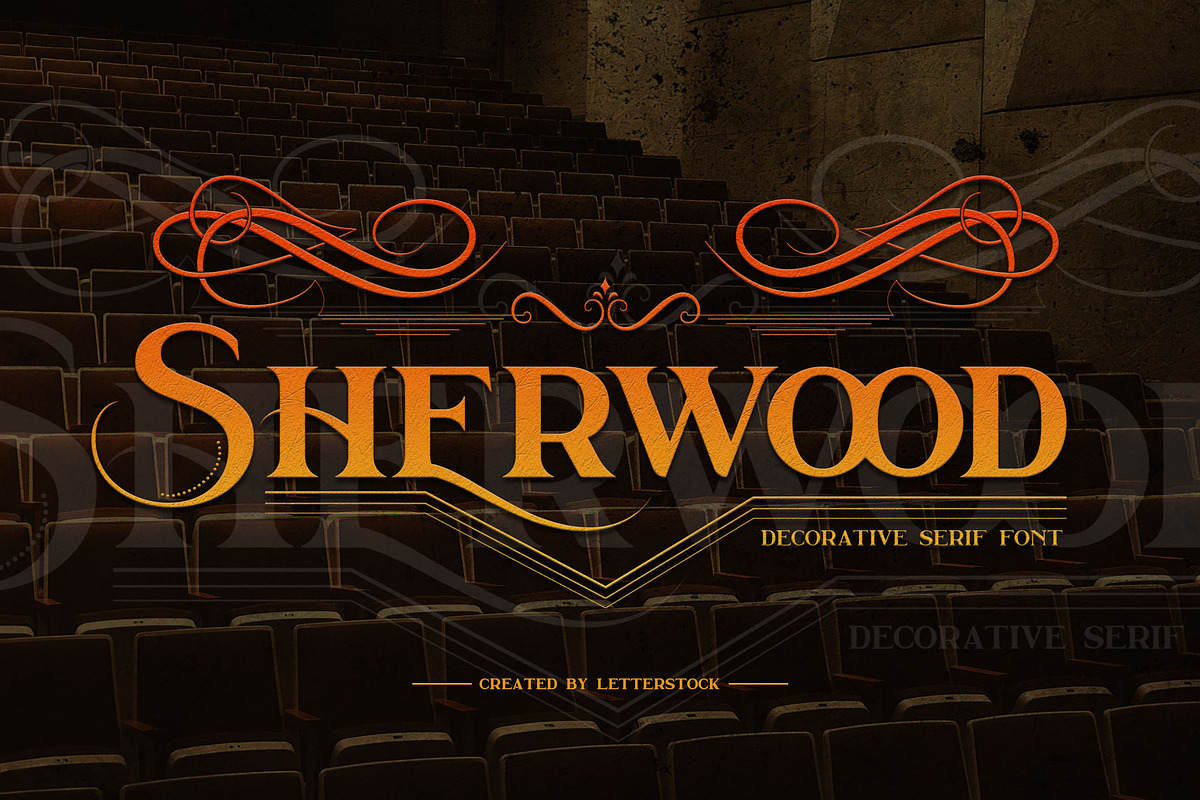 Sherwood, a Serif Font by LetterStock (Photo 1 of 8)