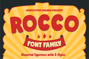 Sale - Rocco Font Family
