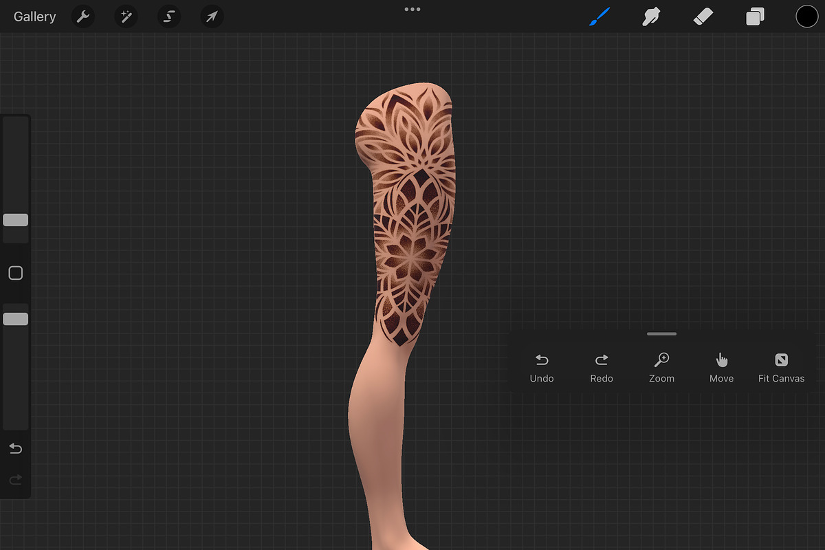 Procreate 3d Model - Left Leg Female, a Characters & Person 3D Model by Procreate3dStudio (Photo 4 of 4)