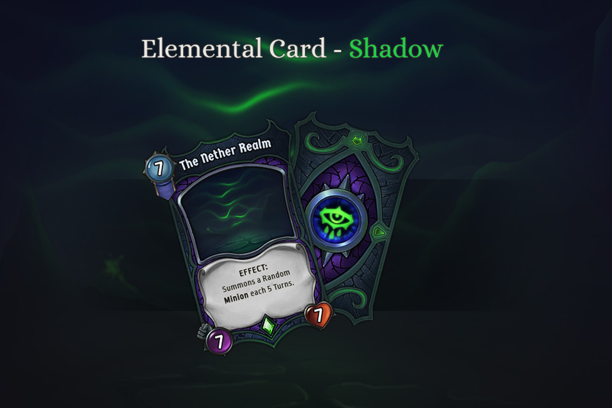 Elemental Card - Shadow, an Object Graphic by Kodiak Graphics (Photo 1 of 3)