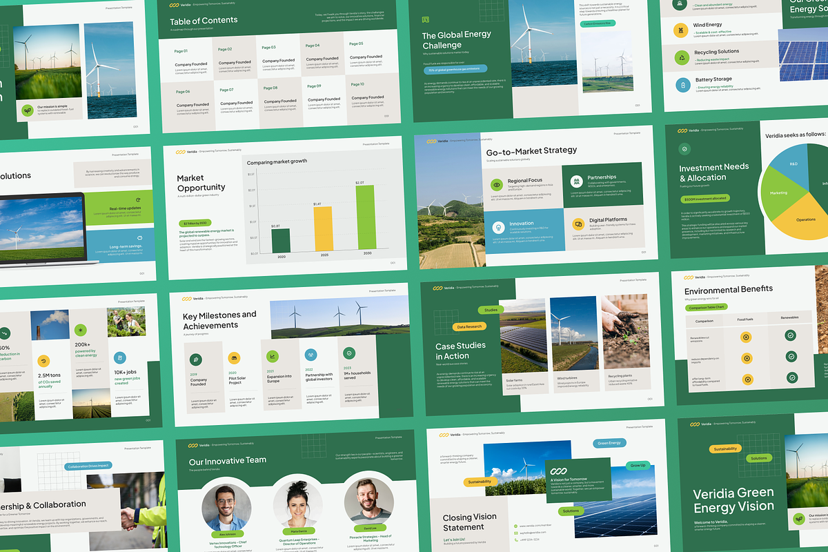 Green Energy Insight Presentation preview 4
