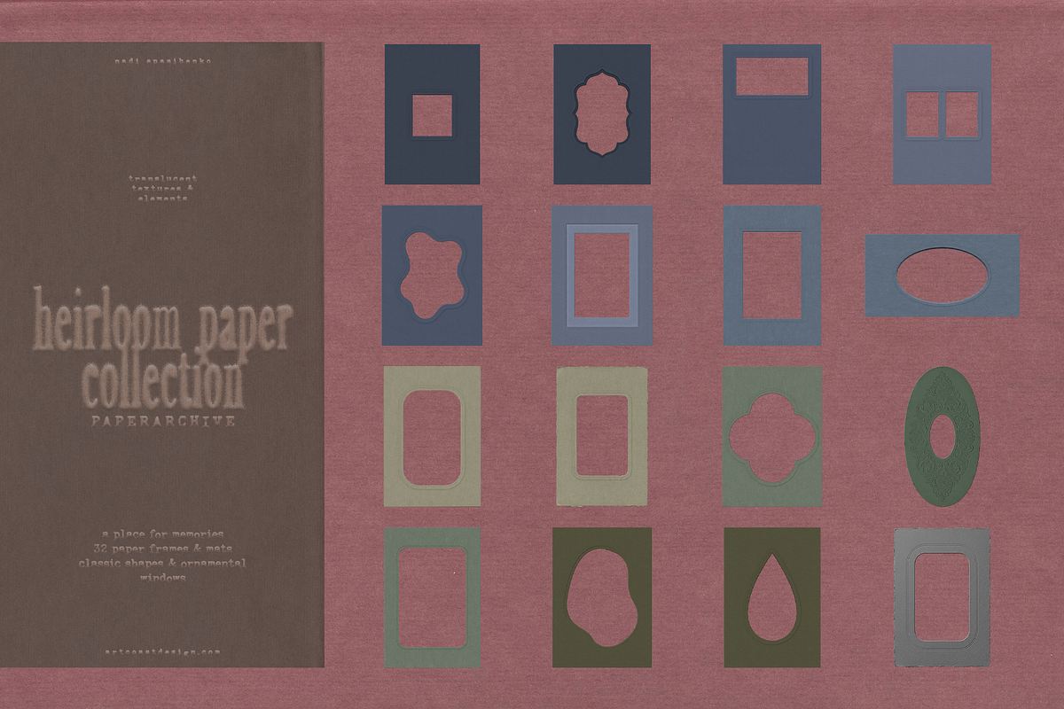 Heirloom Paper — Textures & Frames, a Texture Graphic by nadispasibenko (Photo 10 of 10)