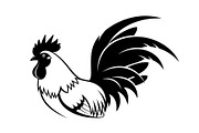 Rooster Chicken Silhouette Bundle, an Illustration by Designs_River (Thumbnail 31 of 51)